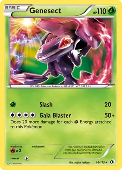 Genesect Holo 16 Normal