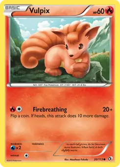 Vulpix 20 Normal