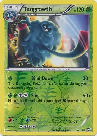 Tangrowth Reverse Holo 2 Normal