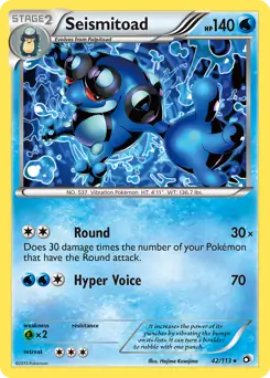 Seismitoad 42 Normal