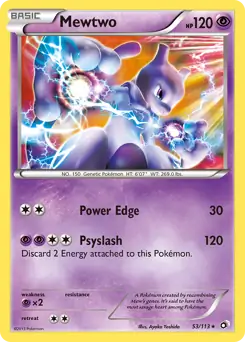Mewtwo Holo 53