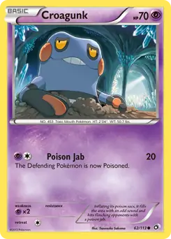 Croagunk 62 Normal
