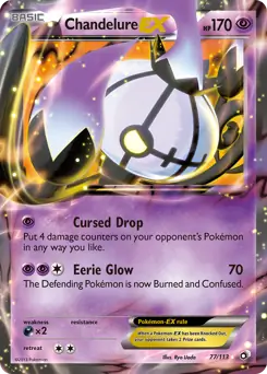 Chandelure EX 77