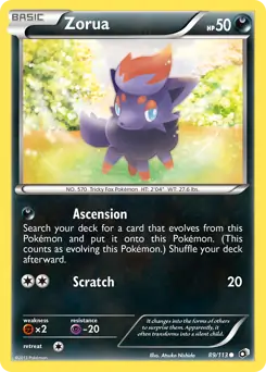 Zorua 89 Normal