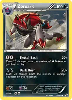 Zoroark Holo 90 Normal