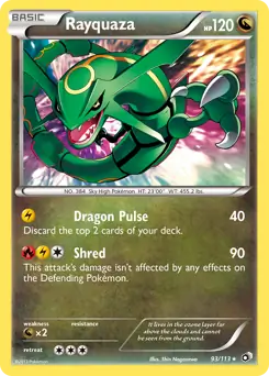 Rayquaza Holo 93 Normal