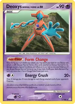 Deoxys Normal Forme Holo 1 Normal