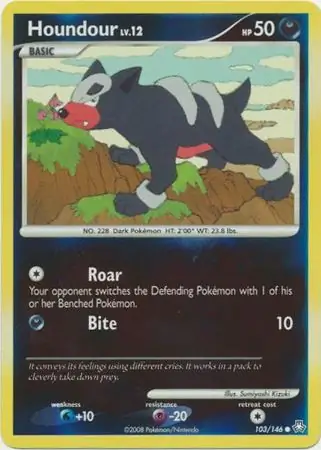 Houndour Reverse Holo 103