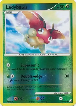 Ledyba Reverse Holo 104 Normal