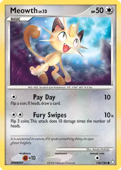 Meowth 106 Normal