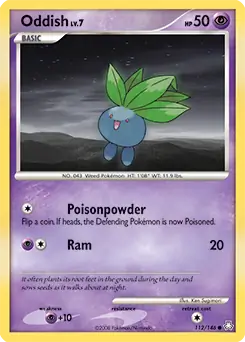 Oddish 112 Normal