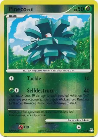 Pineco Reverse Holo 113 Normal