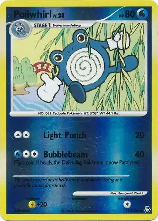 Poliwhirl Reverse Holo 115