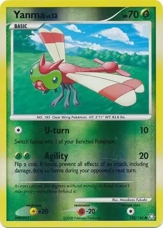 Yanma Reverse Holo 128 Normal