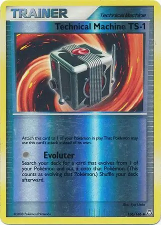 Technical Machine TS-1 Reverse Holo 136 Normal