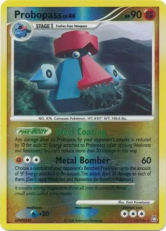 Probopass Reverse Holo 13 Normal