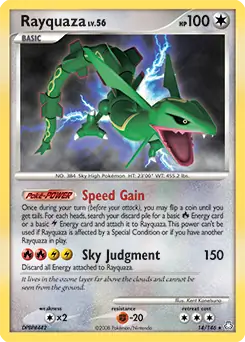 Rayquaza Holo 14