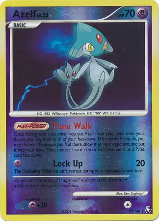 Azelf Reverse Holo 19