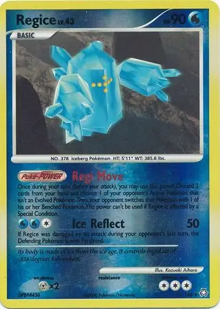 Regice Reverse Holo 36 Normal