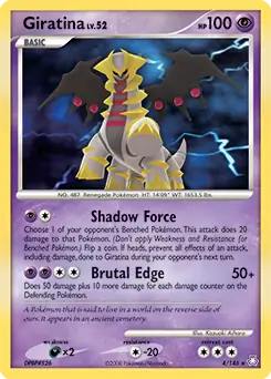 Giratina Holo 4 Normal