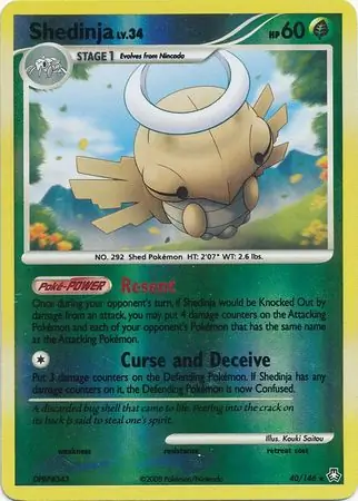 Shedinja Reverse Holo 40 Normal