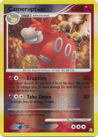 Camerupt Reverse Holo 47 Normal