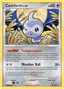 Castform 48 Normal