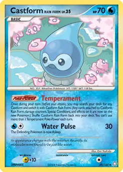 Castform Rain Form 49 Normal