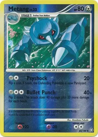 Metang Reverse Holo 65 Normal