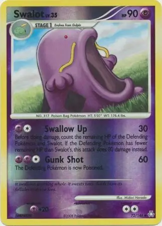 Swalot Reverse Holo 72 Normal