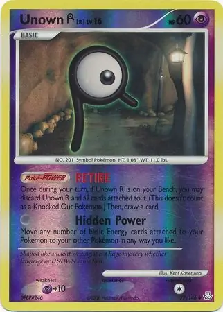 Unown Reverse Holo 77 Normal