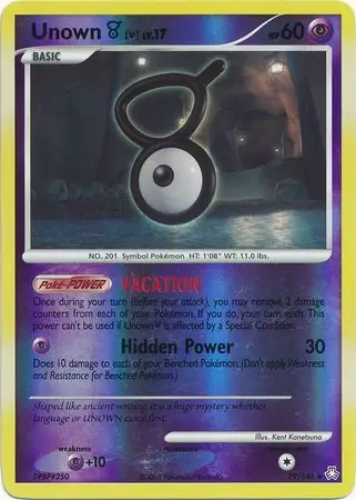 Unown Reverse Holo 79 Normal