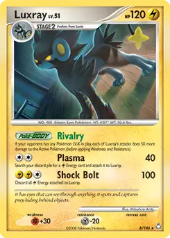 Luxray Holo 8 Normal