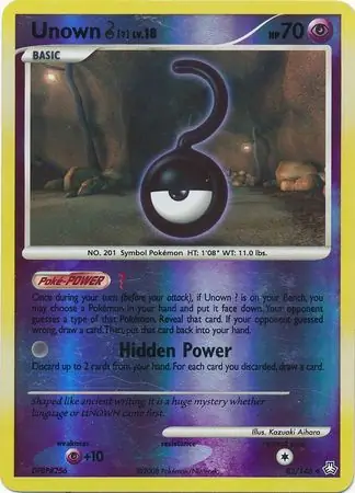 Unown Reverse Holo 82 Normal