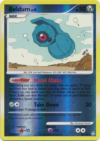 Beldum Reverse Holo 83 Normal