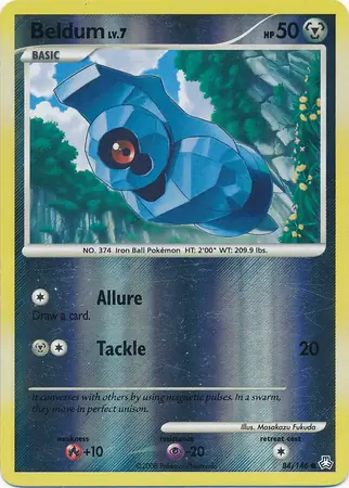 Beldum Reverse Holo 84 Normal