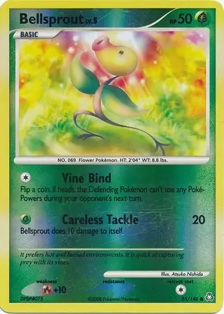 Bellsprout Reverse Holo 85 Normal