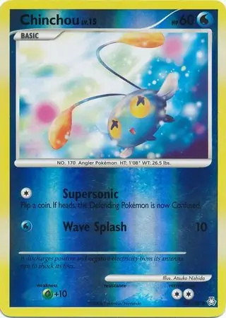 Chinchou Reverse Holo 87 Normal
