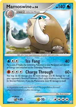 Mamoswine Holo 9 Normal