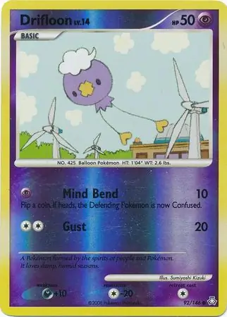 Drifloon Reverse Holo 92 Normal