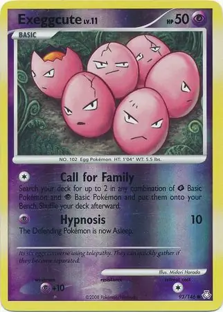 Exeggcute Reverse Holo 93 Normal