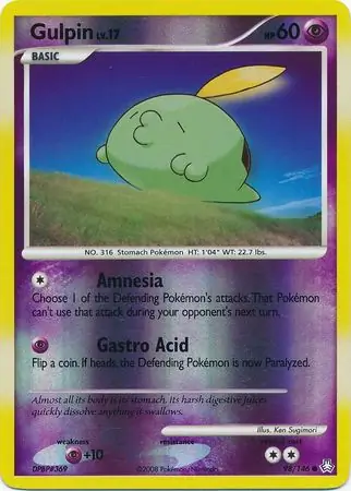 Gulpin Reverse Holo 98 Normal