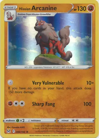 Hisuian Arcanine 084