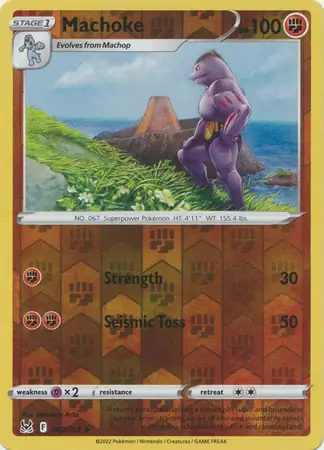 Machoke Reverse Holo 087