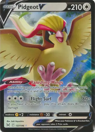 Pidgeot V 137