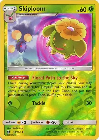 Skiploom Reverse Holo 13