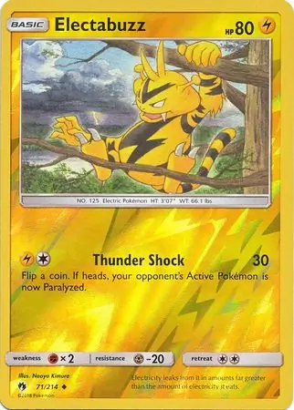 Electabuzz Reverse Holo 71