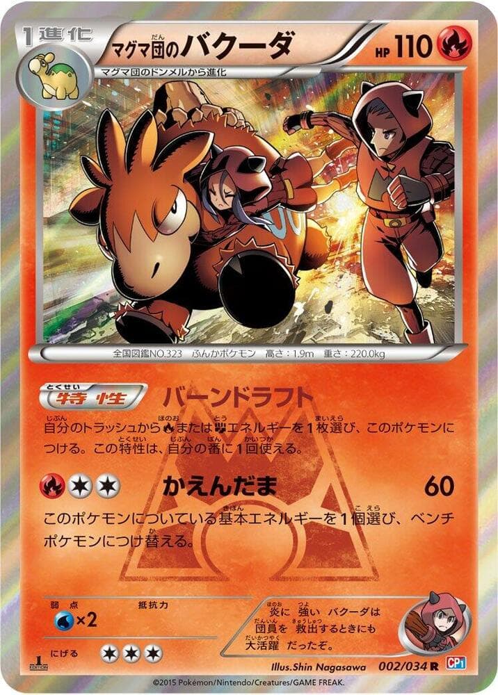 Team Magma's Camerupt 002