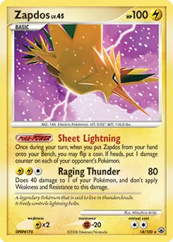 Zapdos Holo 14 Normal