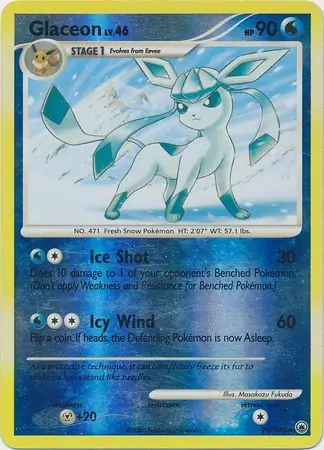 Glaceon Reverse Holo 20 Normal